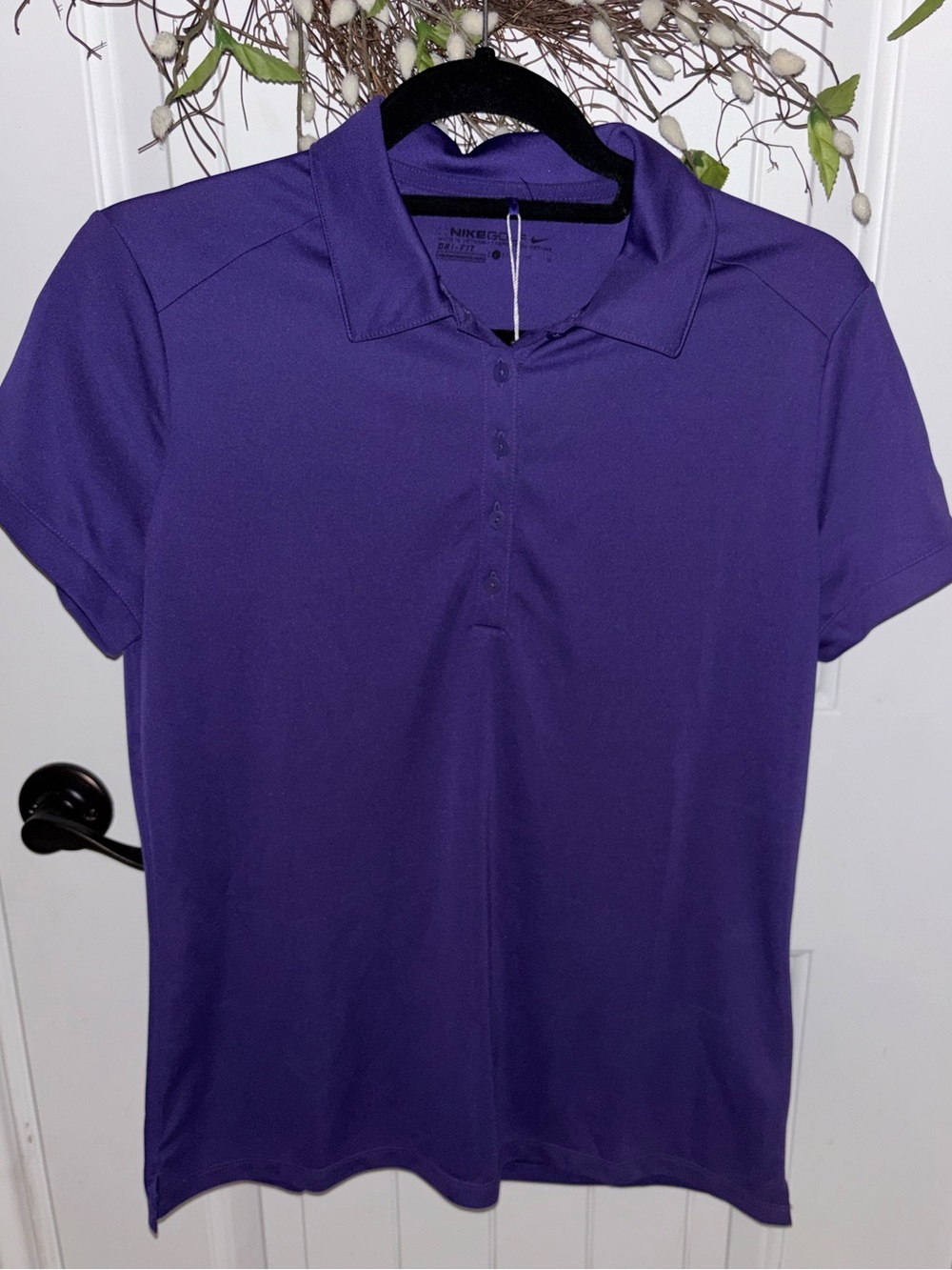 Nike Women’s Purple Short Sleeve Polo